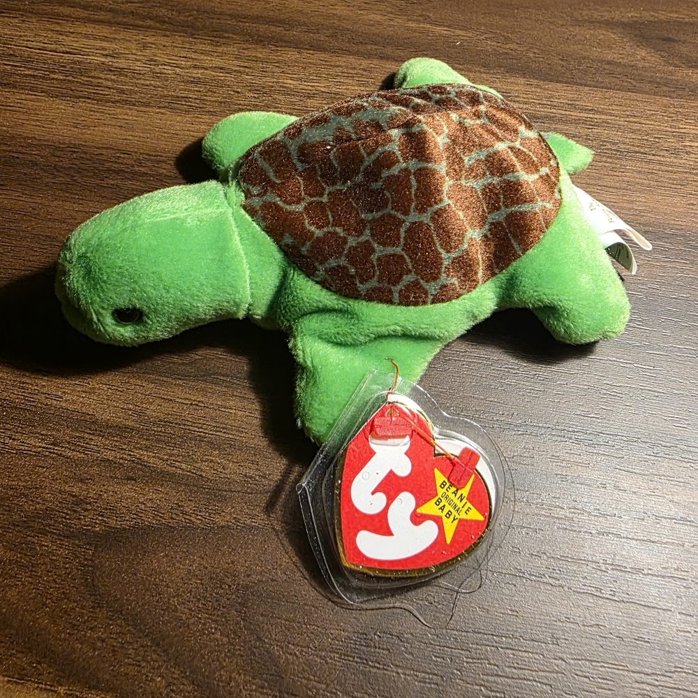Ty Beanie Baby “Speedy” the Turtle – 1st Edition RARE Errors!